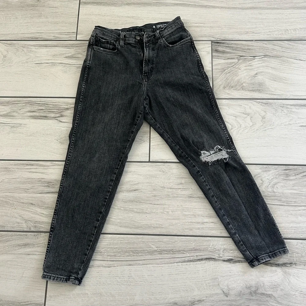 Arizona Jean Company Women's Dark Gray Skinny Jeans - Picture 3 of 4